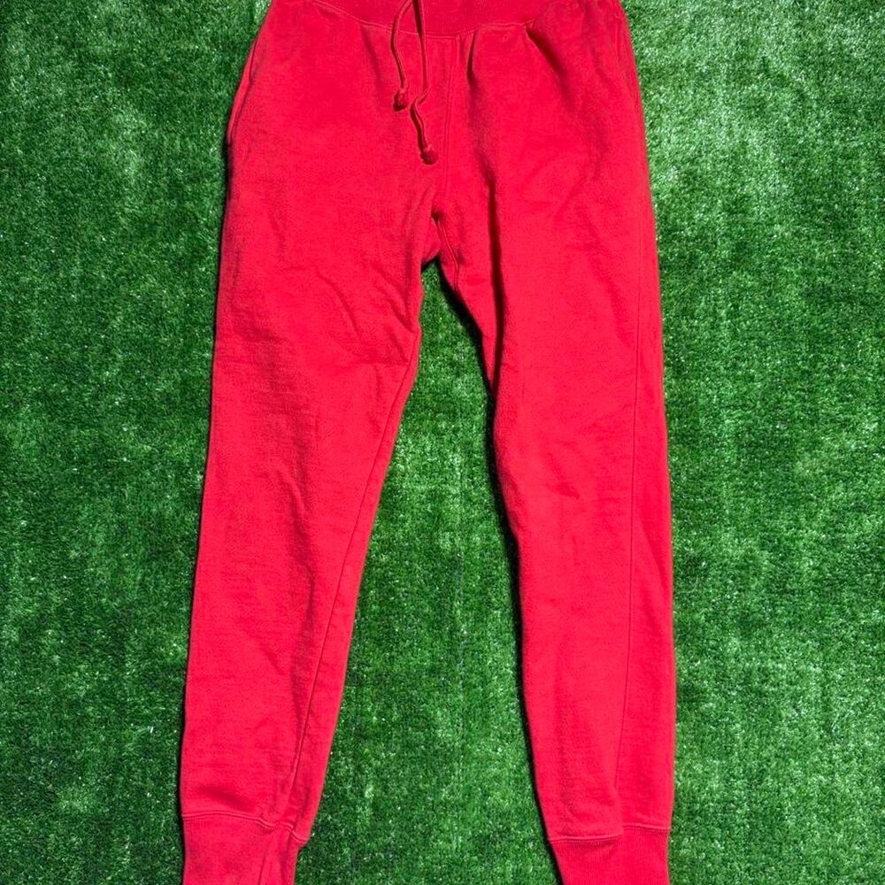 Champion Men's Red Joggers-tracksuits
